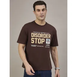 REPRISE Men Graphic Printed Round Neck Cotton T-shirt-picture-12