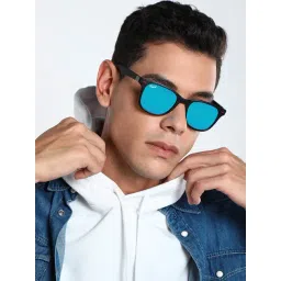 Resist Eyewear Aqua Blue Wayfarer UV Protection Unisex Sunglasses-picture-28