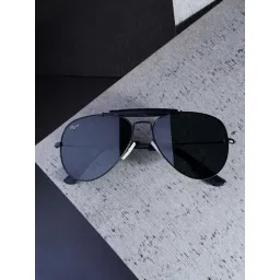 Resist Eyewear Black Aviator Unisex Sunglasses-picture-29