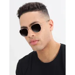 Resist Eyewear Black Hexagon UV Protection Unisex Sunglasses-picture-18