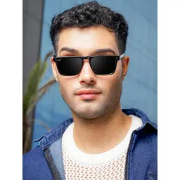 Resist Eyewear Black UV Protection Square Unisex Sunglasses-picture-27