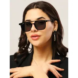 Resist Eyewear Black UV Protection Square Unisex Sunglasses-picture-35