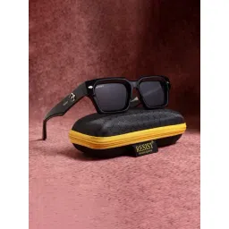 Resist Eyewear Black UV Protection Square Unisex Sunglasses-picture-17