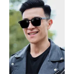 Resist Eyewear Black UV Protection Wayfarer Unisex Sunglasses-picture-21