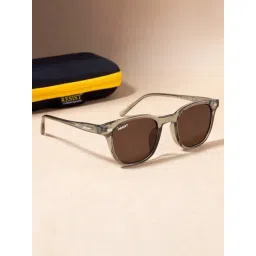 Resist Eyewear Brown Wayfarer UV Protected Unisex Sunglasses-picture-15