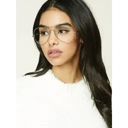 Resist Eyewear Clear Aviator UV Protection Unisex Sunglasses-picture-47