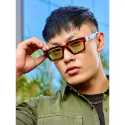 Resist Eyewear Green UV Protection Square Unisex Sunglasses-picture-22