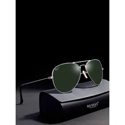 RESIST EYEWEAR Unisex Aviator Sunglasses With UV Protected Lens-picture-41