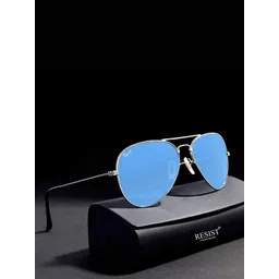 RESIST EYEWEAR Unisex Aviator Sunglasses with UV Protected Lens-picture-26