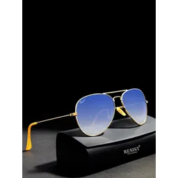 RESIST EYEWEAR Unisex Aviator Sunglasses with UV Protected Lens-picture-30