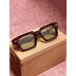 RESIST EYEWEAR Unisex Square UV Protected Lens Sunglasses DEFENDER GREEN BROWN-picture-12