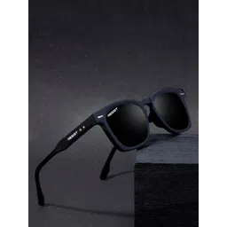 RESIST EYEWEAR Unisex Wayfarer Sunglasses With UV Protected Lens KNIGHT BLACK BLACK1-picture-14