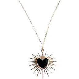 Retro Heart Spiked Necklace, Gothic Style-picture-14
