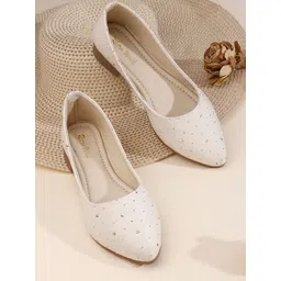 Retro Walk Women Embellished Mules Flats-picture-38