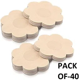 revatakg 40 Pcs Cotton Nipple Covers Disposable Nipple Breast Covers for Women Breast Nursing Breast Pad-picture-27