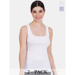Reveira Pack Of 2 Non Padded Camisoles-picture-22