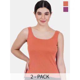 Reveira Pack Of 2 Non Padded Camisoles-picture-30