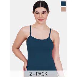 Reveira Pack Of 2 Non Padded Camisoles-picture-36