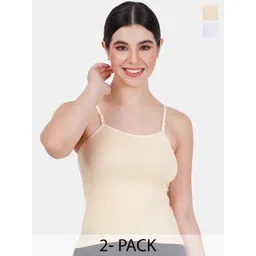 Reveira Pack Of 2 Non Padded Camisoles-picture-17