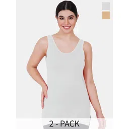 Reveira Pack Of 2 Non Padded Camisoles-picture-18