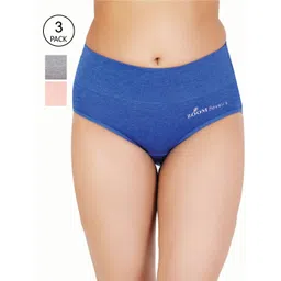 Reveira Women Pack Of 3 Assorted Hipster Briefs-picture-41