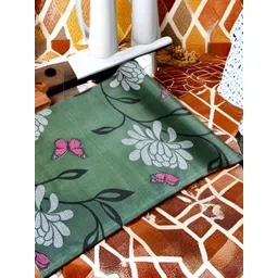 REVEXO Grey & Green Printed Water-Resistant Shelf Liner-picture-11