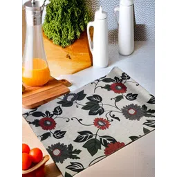 REVEXO Grey & Red Printed Water-Resistant Shelf Liner-picture-15