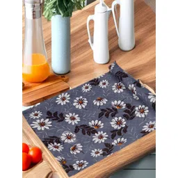 REVEXO Grey & White Printed Water-Resistant Shelf Liner-picture-30