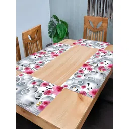 REVEXO Pink 6 Pieces Printed Table Placemats-picture-34