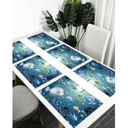 revexo Set of 6 Graphic Print Placemats-picture-30