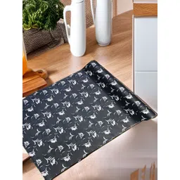 REVEXO White& Black Printed Water-Resistant Shelf Liner-picture-21