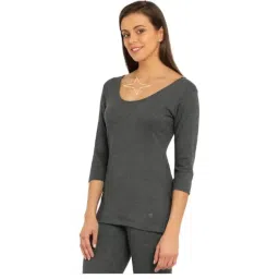 revexo Winter Wear Ladies/Women/Girl, Poly Cotton Thermal Set (Round Neck Upper/Top + Lower/Trouser) Set of 01 image 2