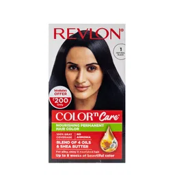 Revlon Color n Care Nourishing Permanent Hair Colour with Shea Butter - Natural Black 1-picture-31