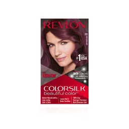 Revlon Color Silk Hair Color with Keratin - Deep Burgundy 3DB-picture-35