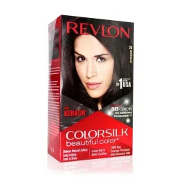 Revlon Colorsilk Ammonia Free Hair Color with Keratin Brown Black 2N - 40 ml-picture-23