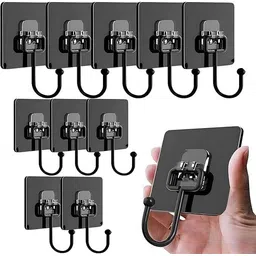 rewop Self-Adhesive Wall Hooks, Drill Free/Ceiling/Wall/Kitchen/Bathroom/Keys/Clothe Hook 10-picture-21