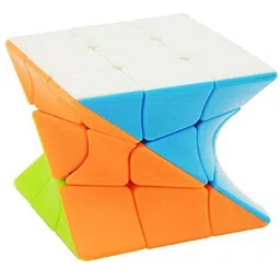 rey n ran Drift Twisty 3x3 Stickerless Magic Cube for Kids & Adults Speedy Stress Buster-picture-26