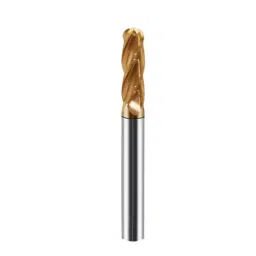 REZKA Ball Nose End Mill Solid Carbide High Performance 4 Flutes 55 HRC 15 mm Shank Dia 15 mm Dia & 90 mm Length-picture-12