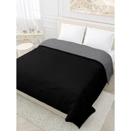 RF RELAXFEEL Black & Grey Heavy Winter 233 GSM Single Bed Quilt-picture-20
