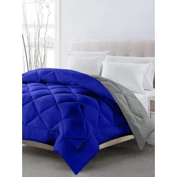 RF RELAXFEEL Blue & Grey Heavy Winter 233 GSM Single Bed Quilt-picture-39