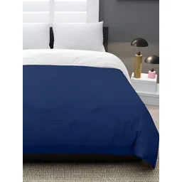 RF RELAXFEEL Blue & White Geometric Heavy Winter 233 GSM Double Bed Comforter-picture-19