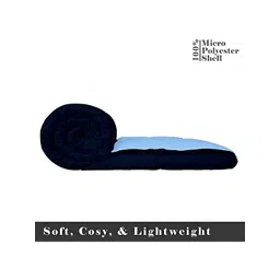 RF RELAXFEEL Blue Geometric Heavy Winter 233 GSM Double Bed Comforter-picture-15