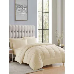 RF RELAXFEEL Off White Microfiber Heavy Winter 500 GSM Double Bed Quilt-picture-29