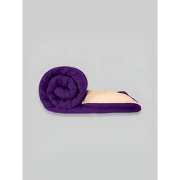 RF RELAXFEEL Peach & Lavender Geometric Heavy Winter 233 GSM Single Bed Quilt-picture-39