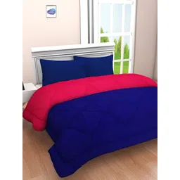 RF RELAXFEEL Pink & Blue Heavy Winter 233 GSM Double Bed Quilt-picture-23