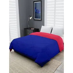 RF RELAXFEEL Pink & Blue Heavy Winter 233 GSM Single Bed Quilt-picture-14