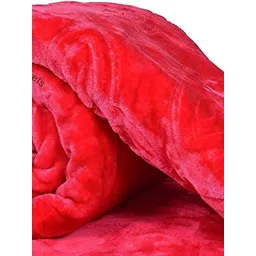 RF RELAXFEEL Pink Heavy Winter 150 GSM Double Bed Blanket-picture-26