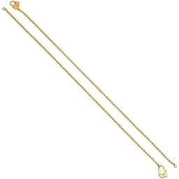 RFJ Traditional Ball Daily Wearable Gold Plated Designer Bead Padasaram Kolusu Anklet Payal for Women, Girls & Children-picture-10