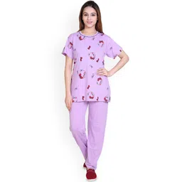 RG BY S.S. Clothing Women Conversational Printed Night suit-picture-17