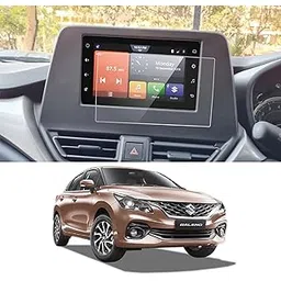 RGY Hydrophobic Screen Guard Protector For Maruti Suzuki Baleno Accessories 2022 Car Infotainment System - 7Inch Clear-picture-23